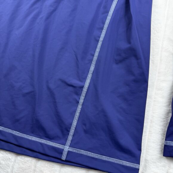 Duluth Trading Suit Up Long Sleeve Mock Neck Swim Tee Men L Slim Fit Stretch NWT - Picture 9 of 13